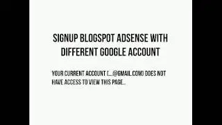 How to associate blogger with another Adsense Account