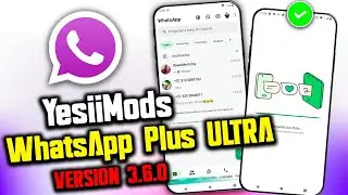 Nuevo WhatsApp Plus ULTRA V3.6.0 de YesiiMods ¡¡¡Como Vincular!!!