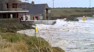 Clogherhead High Tide and Storm Surge  3/1/14