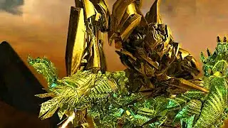 Transformers: Revenge Of The Fallen | Golden Megatron Vs. Golden Megatronus Prime [Mod Showcase]