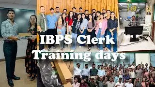 Ibps clerk Training Days & DV #ibps #ibpsclerk #sbi #sbiclerk