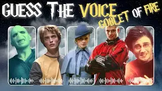 Guess The Voice? - The Goblet Of Fire Edition - Harry Potter Movie Quiz!