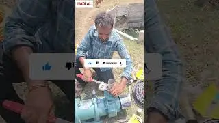 5 HP openwell motor fitting