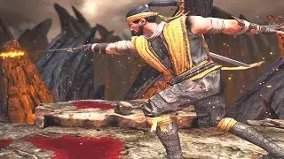 Mortal Kombat X (iOS) - Hanzo Hasashi Scorpion Challenge - Battles 3&4 (Normal Difficulty)