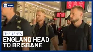 England Cricket Team Head To Brisbane After First Test Loss In Perth | 10 News