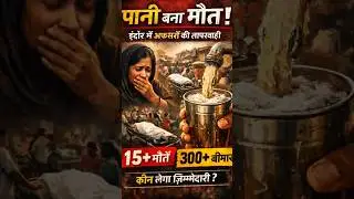 Paani Bana Maut! | Indore Mein Officers Ki Laparवाही Se 15+ Deaths, 300+ Sick