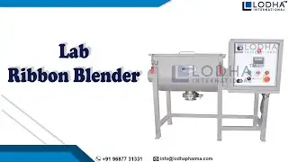 Lab Ribbon Blender, Ribbon type Mixer