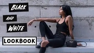 Black and White Fashion Lookbook | Pose & Repeat
