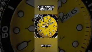 Seiko 5 Automatic SBSA251 JDM dive watch
