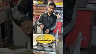 Double Masala Maggi at ₹50🔥 #maggi #streetstyle #shorts