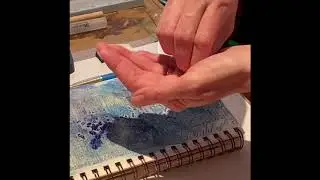 Mixed Media Art Journal: Sunken Ship