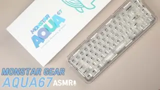 MONSTAR GEAR AQUA67 keyboard release ' AQUA67 Keyboard ASMR'