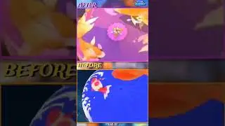 Kagura summer skin Before and after 🤯