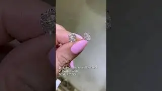 1ct Round Diamond Stud Earrings 💎✨