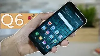 una pantalla MUY GRANDE en un móvil MUY PEQUEÑO, LG Q6