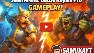 SLASH ARENA MOBILE GAMEPLAY &ndash; MOBA DE A&Ccedil;&Atilde;O SEM LIMITES!