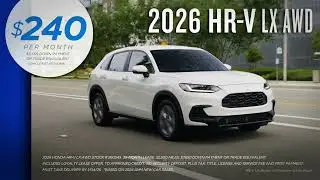 2026 Honda HR-V LX AWD  | December 2025 | Schlossmann Honda City