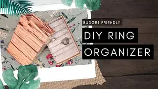 How to Make a Ring Organizer | Travel Friendly DIYs | GoDIYIt | Upcycle Project