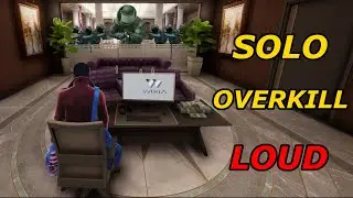 Payday 3 - Gold and Sharke Solo Overkill Loud