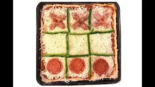 Tic-Tac-Toe Pizza