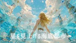 【Fantasy Celtic Music】「星の記憶を抱く海底都市 / Undersea City of Star Memories」【Study／Streaming／Meditation】