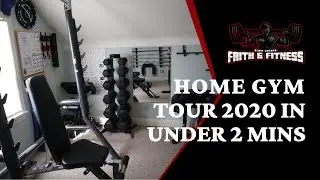 Home Gym Tour 2020 | In Under 2 Mins