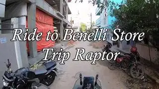 RIDE TO BENELLI SHOWROOM I TEST RIDE I BENELLI TNT 300 I TRK 502 I NAGOLE SHOWROOM I TRIPRAPTOR I