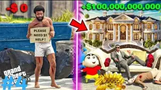 GTA 5: FRANKLIN Became POOR TO ULTRA RICH in GTA 5! (GTA 5 Mods)  