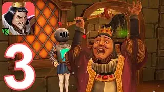 Angry King - Gameplay Walkthrough Part 3 - All 13 Pranks + Bad Ending (iOS, Android)