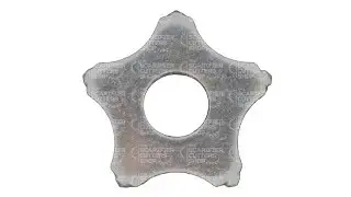 Scarifier Cutters - 5 pt. OD 1.66 in.  ID 0.63 in. Thickness 0.25 in.