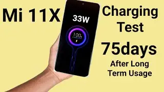 Mi 11x 33w charging test after 75days long term usage will it charge within 60mins? 🤷&zwj;♂️🔥🔥🔥