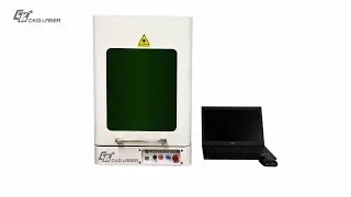 AUTO FOCUS Mini Full enclosed laser marking machine with large engraving scope (BEST in the world !)
