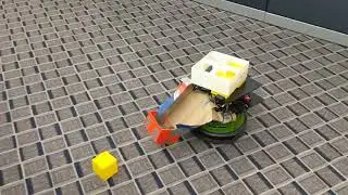 Movement of Robot and Placement of Blocks Feedback Mechanism
