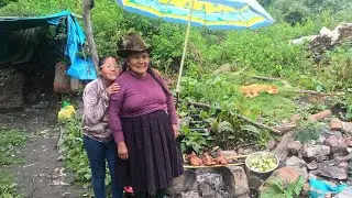PREPARE CUY AL PALO me quedo delicioso