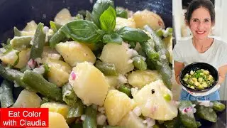 Potato Salad and Green Beans | Italian Recipe
