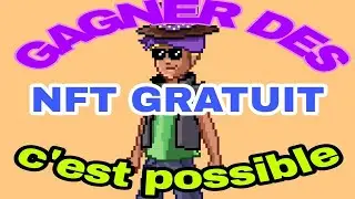 GAGNER des NFT GRATUITS #gagner #nftgame #nftcollector #coinmarketcap #nfts