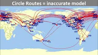 Flight paths prove the Earth is flat