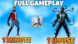 1 HOUR CHALLENGE : COMPLETE SPIDER FIGHTER ACTION GAME In JUST 1 HOUR 👍🔥