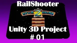 Unity3D Project: Railshooter StarWingZ #01