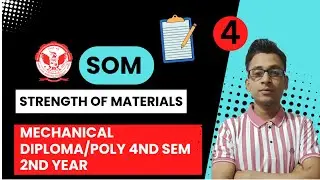 Lec 4 | Simple Stress and Strain | Strength of Materials | Mechanics of Structure | RGPV DIPLOMA