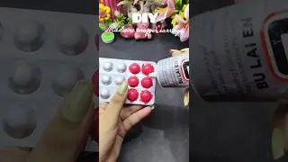 diy medicine wrapper earrings 😍 #diy #shorts #ytshorts #youtube #handmade #trending #youtubeshorts