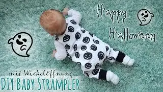STRAMPLER MIT WICKELÖFFNUNG NÄHEN /🎃 Happy Halloween Special 🎃