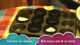 Receta básica para cupcakes de vainilla
