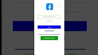 Facebook log in page using html and css || html  css ||easy coding || programming || #html #css