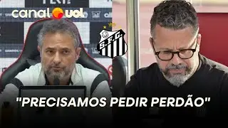 MATTOS CHAMA GOLEADA PARA O VASCO DE 'TRAG&Eacute;DIA' E ANUNCIA DEMISS&Atilde;O DE CL&Eacute;BER XAVIER NO SANTOS