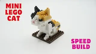 LEGO(Petit Block) Calico Cat No. 15 - Speed Build
