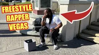 Amazing Freestyle Rapper On LAS VEGAS Strip, 2025