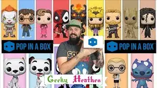 Pop in a box January 2019 subscription unboxing