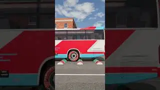 Colorful Cars vs Speed Bumps #11 | BeamNG.drive