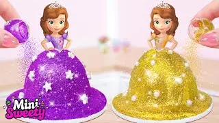 Pastel Pull Me Up Satisfactorio 💞 Ideas de Pastel Arco&iacute;ris en Miniatura de Princesa 💞 Mini Sweety